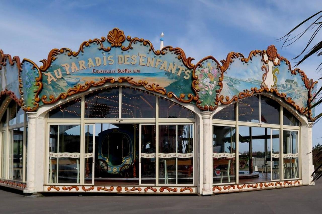 La Tete Dans Les Nuages, Les Pieds Dans L'Eau Apartamento Courseulles-sur-Mer Exterior foto